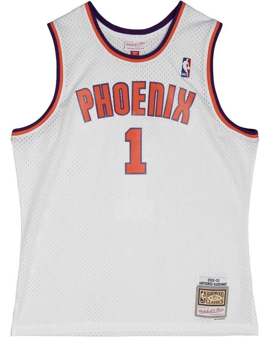 Mitchell & Ness Red Nba Alternate "Jersey Suns 2002 Anfernee Hardaway" Jersey for men