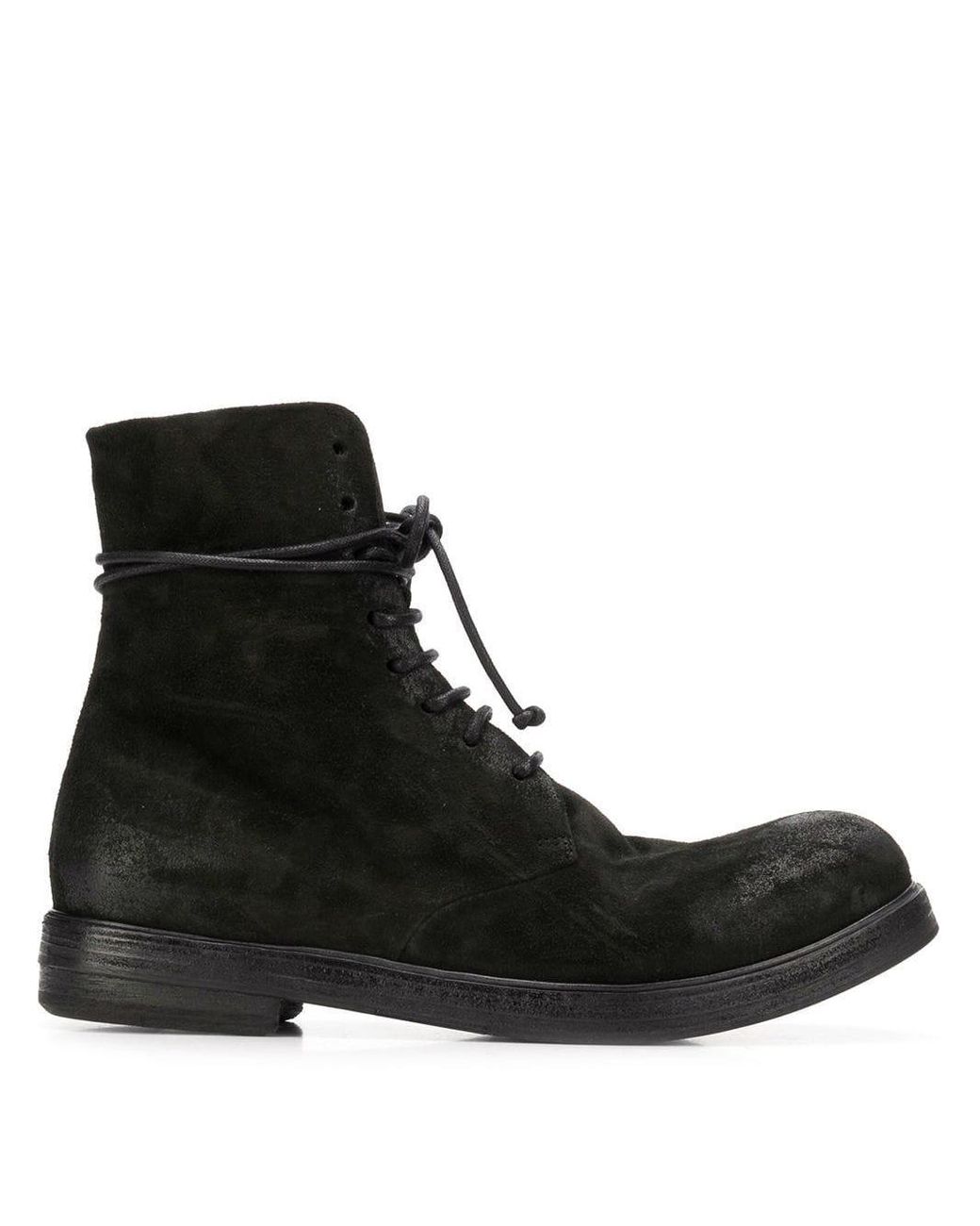 MarsÃ¨ll Suede Ankle Boots in Black for Men - Lyst