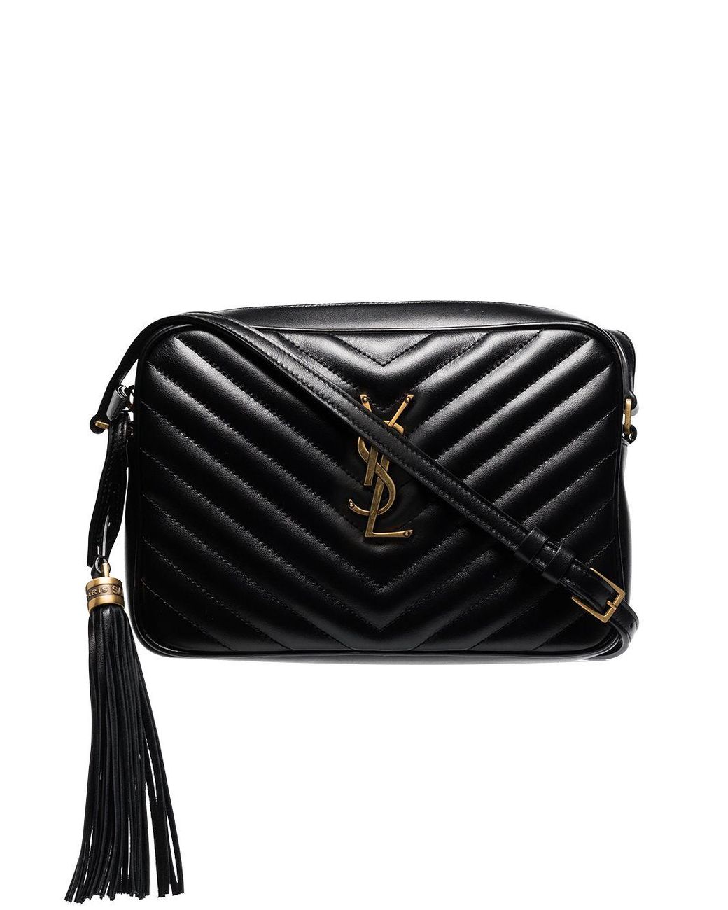 black ysl camera bolsa