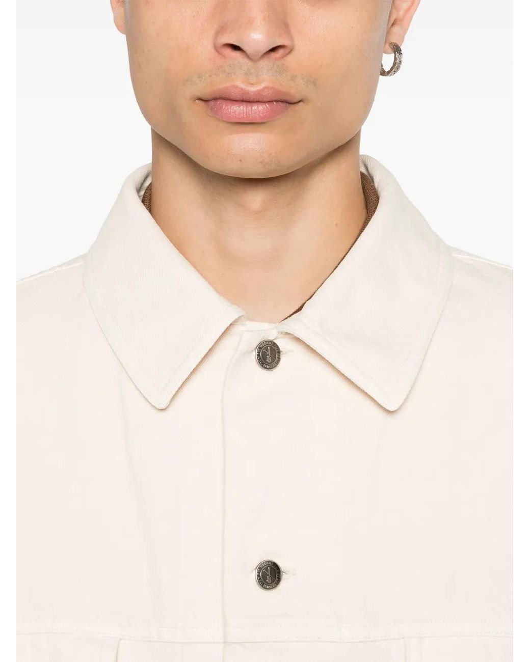 Sobrecamisa Elvis A.P.C. de hombre de color Natural