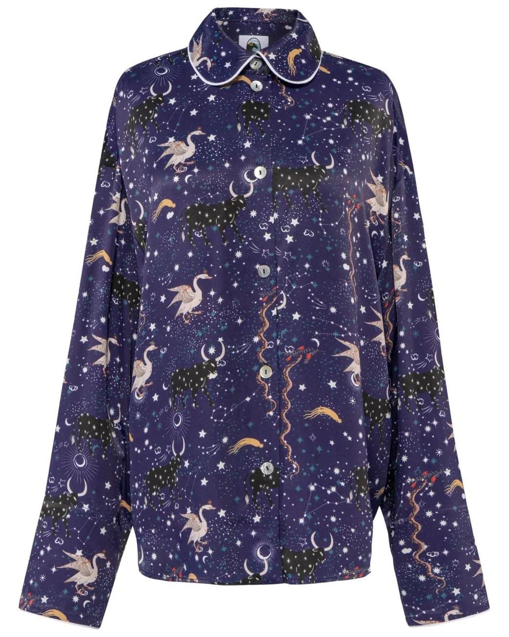Sleeper Pastelle Blouse in het Blue