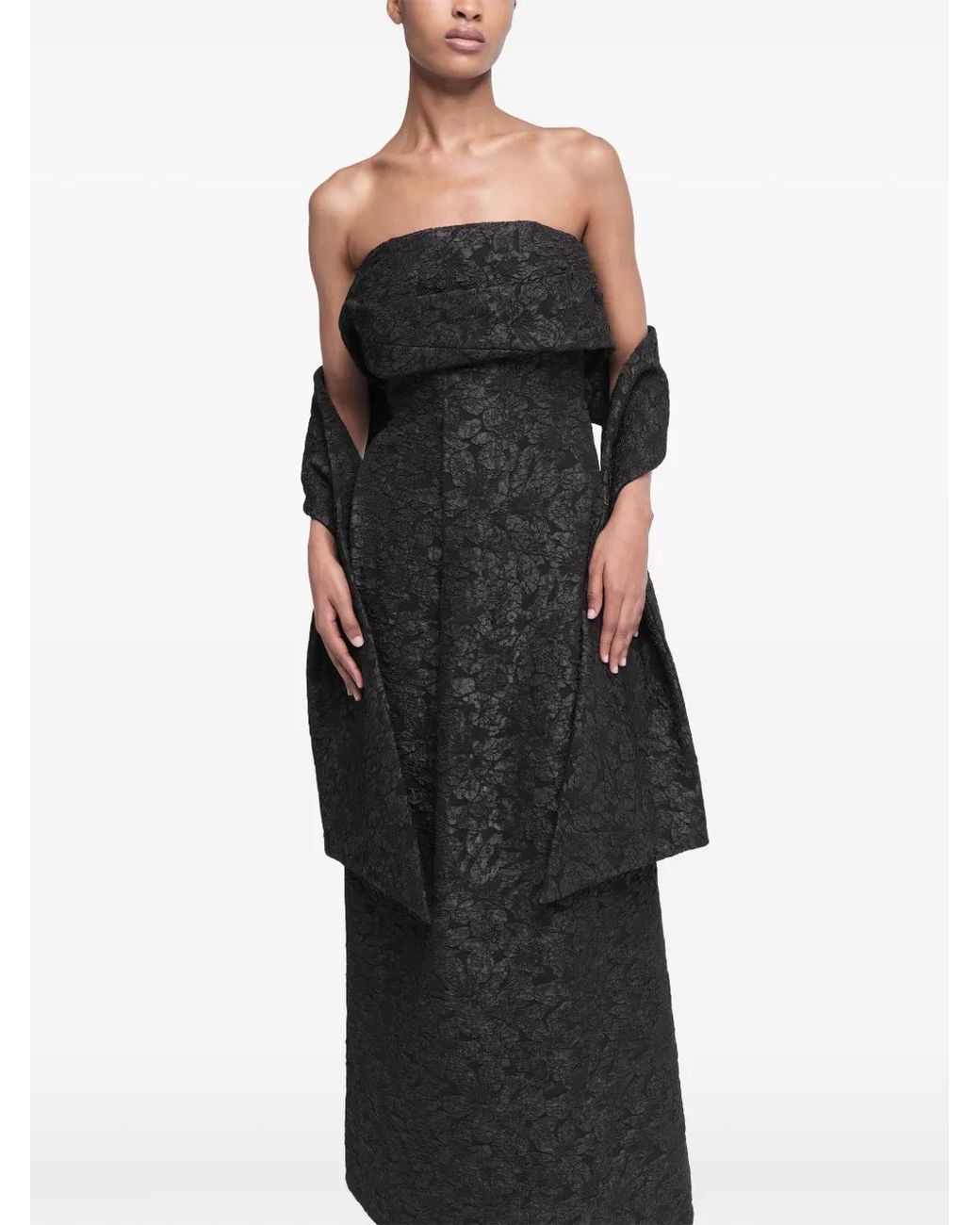 Jonathan Simkhai Black Ariana Gown Dress