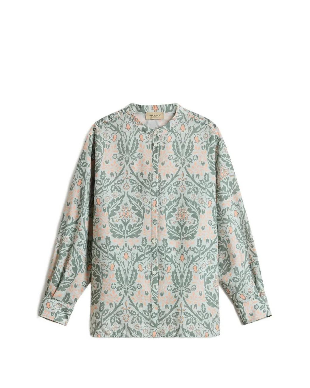 Woolrich Multicolor Chemise Fleurie À Col Officier