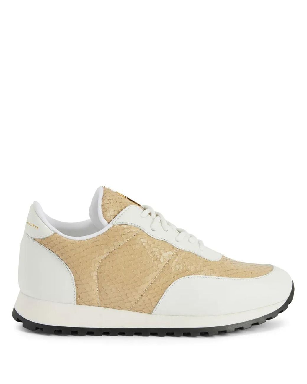 Giuseppe Zanotti White Jimi Running Sneakers