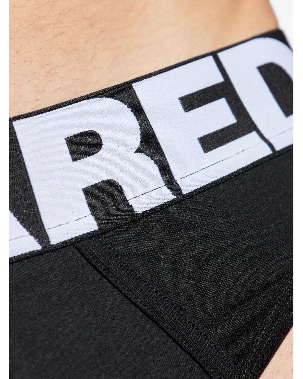 DSquared² Slip Met Logo in het Black voor heren