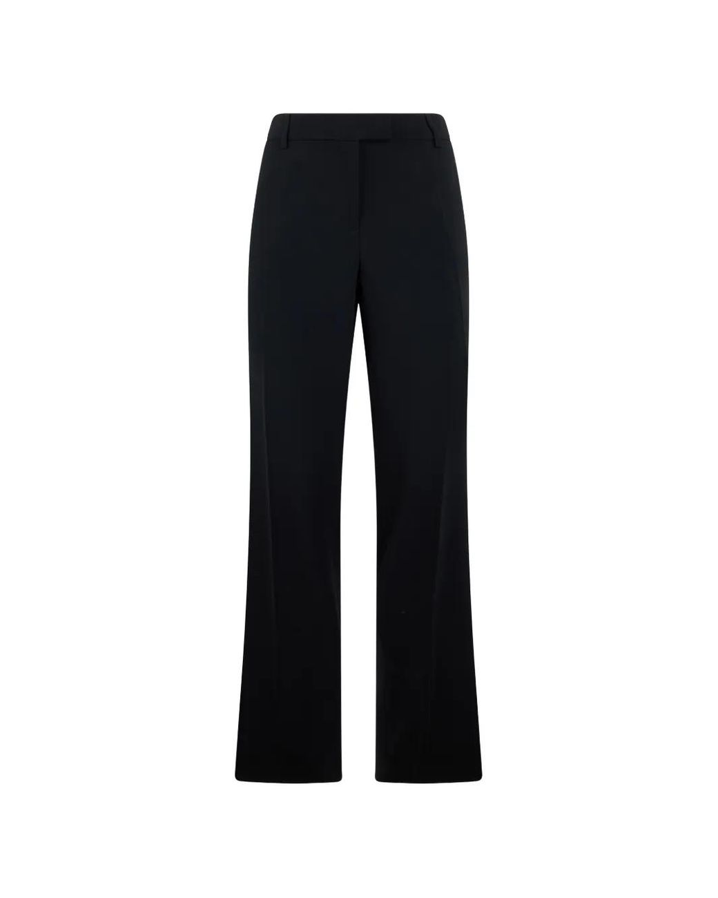 Moschino Black Straight-Leg Trousers