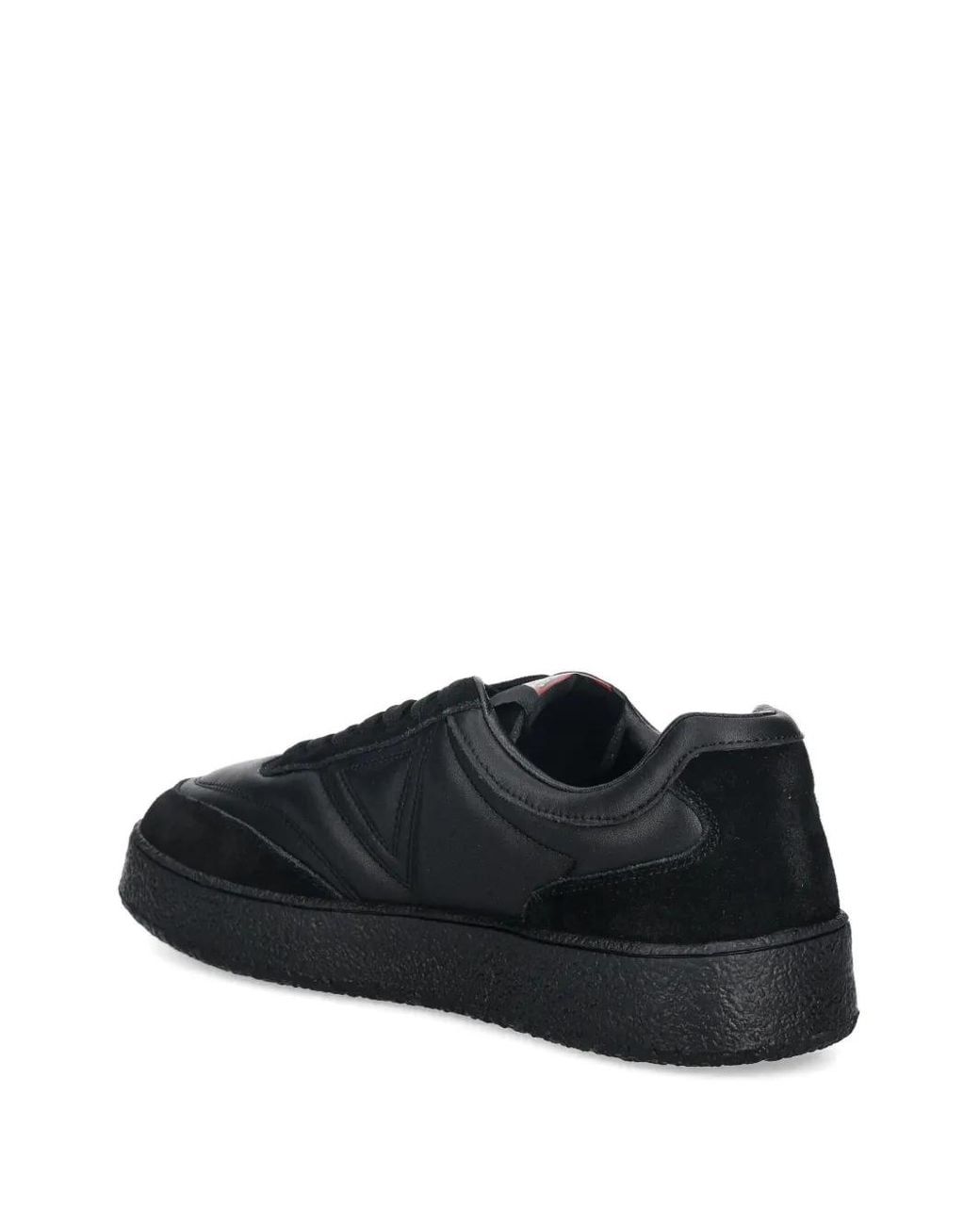 Guess Black Wimoh Panelled Lace-Up Sneakers for men