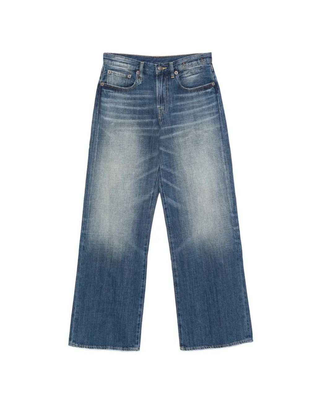 R13 Blue D'Arcy Loose Jean