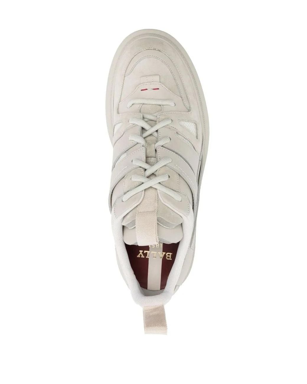 Stringate di Bally in White da Uomo