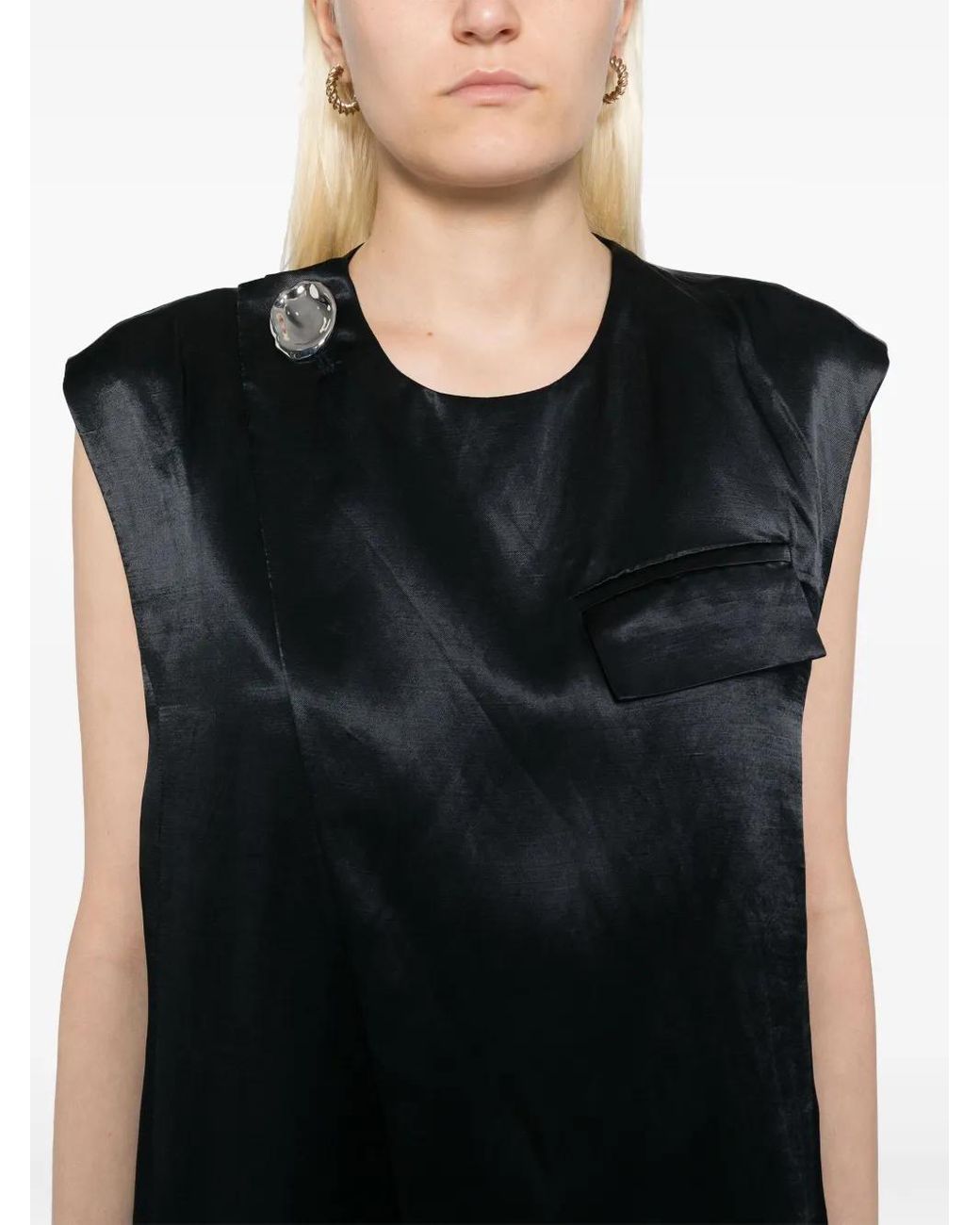 Day Birger et Mikkelsen Black Marlin Hghshne Waistcoat