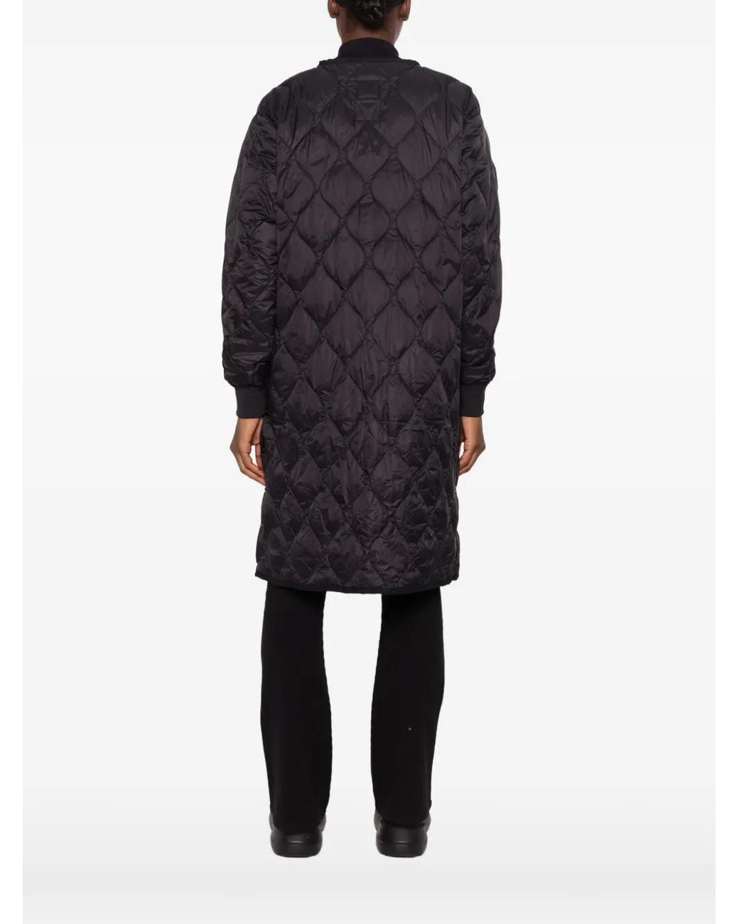 Taion Black Quilted Puffer Jacket