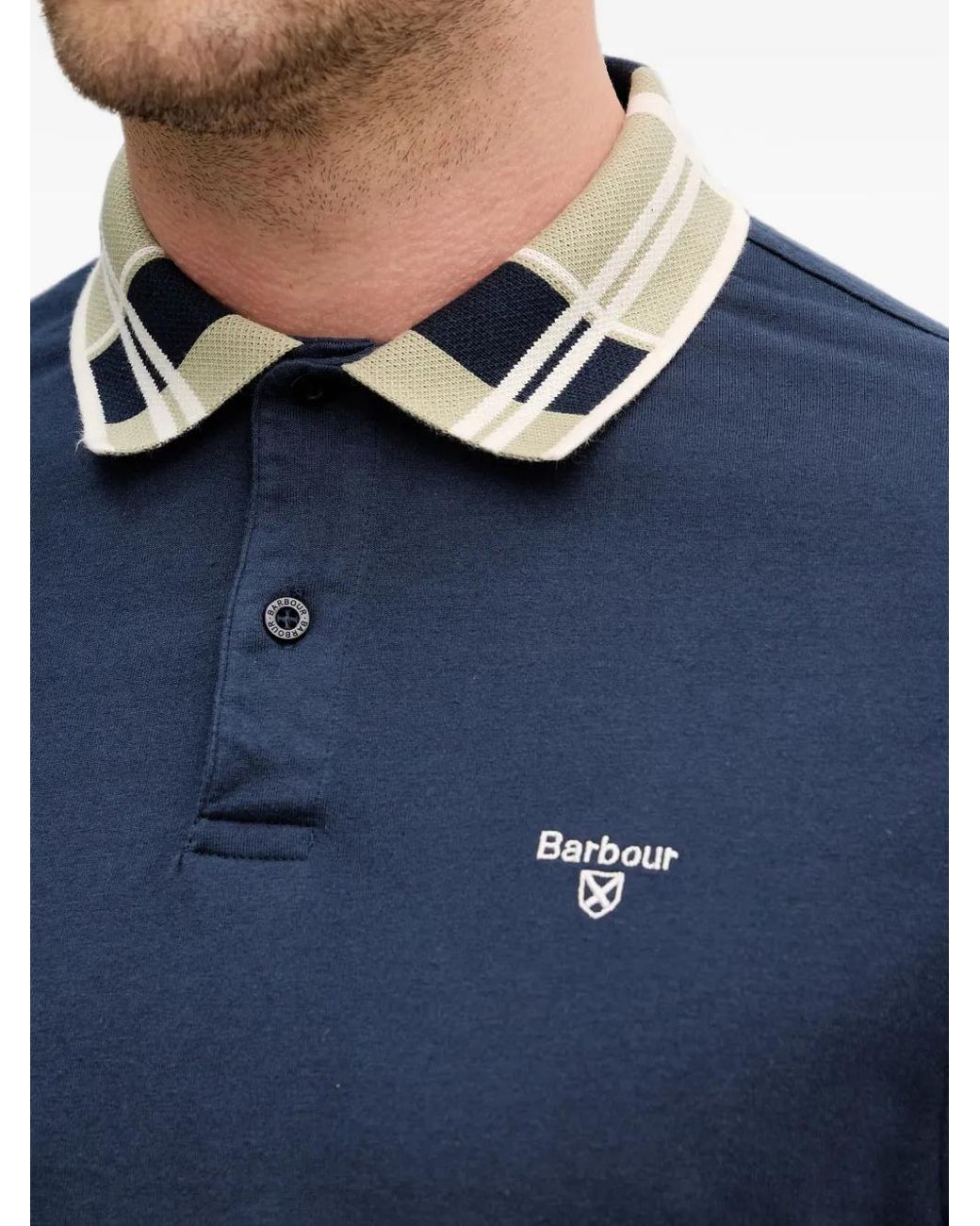 Barbour Blue Callington Polo Shirt for men