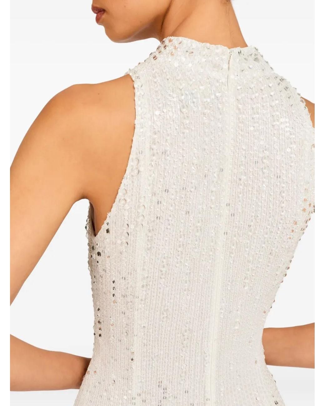 Jenny Packham White Benue Maxi Dress
