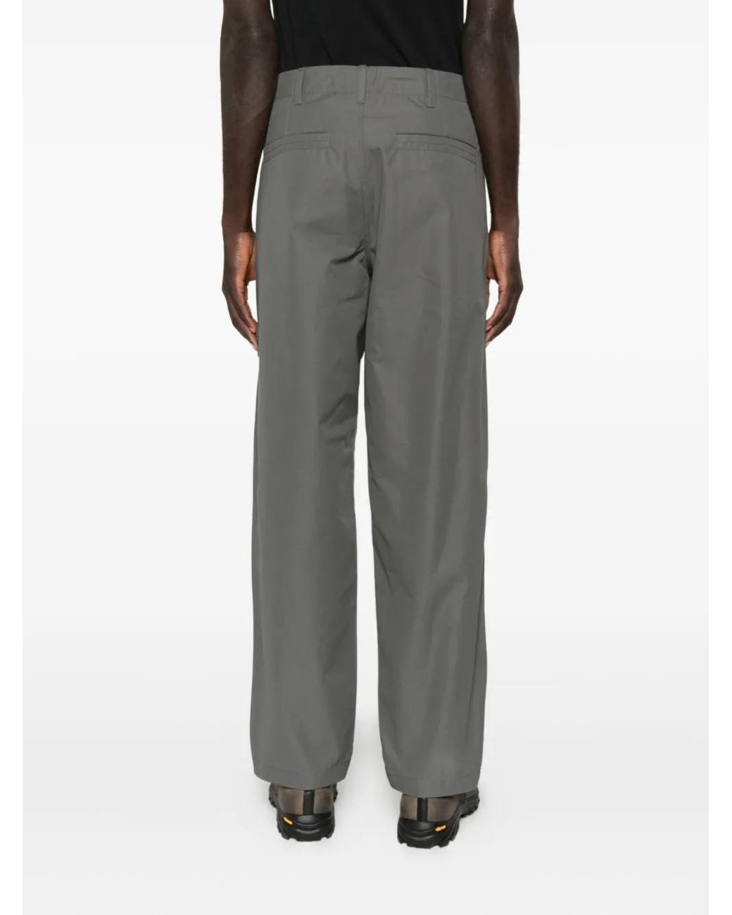 Stone Island Gray Pants for men
