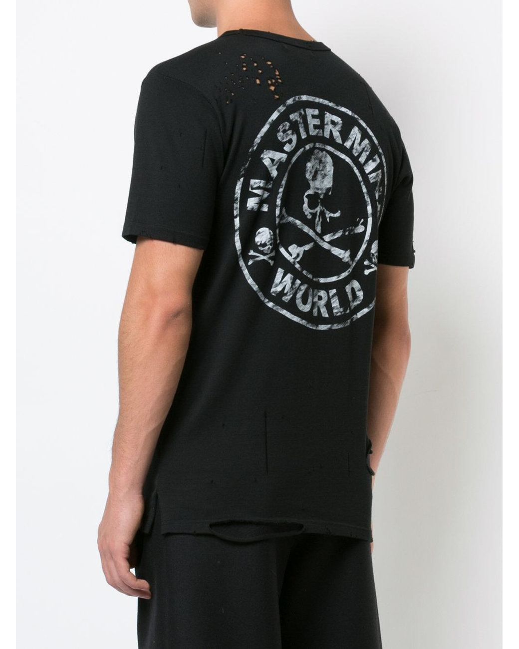 Mastermind Japan Fuck Off T-shirt in Black for Men | Lyst