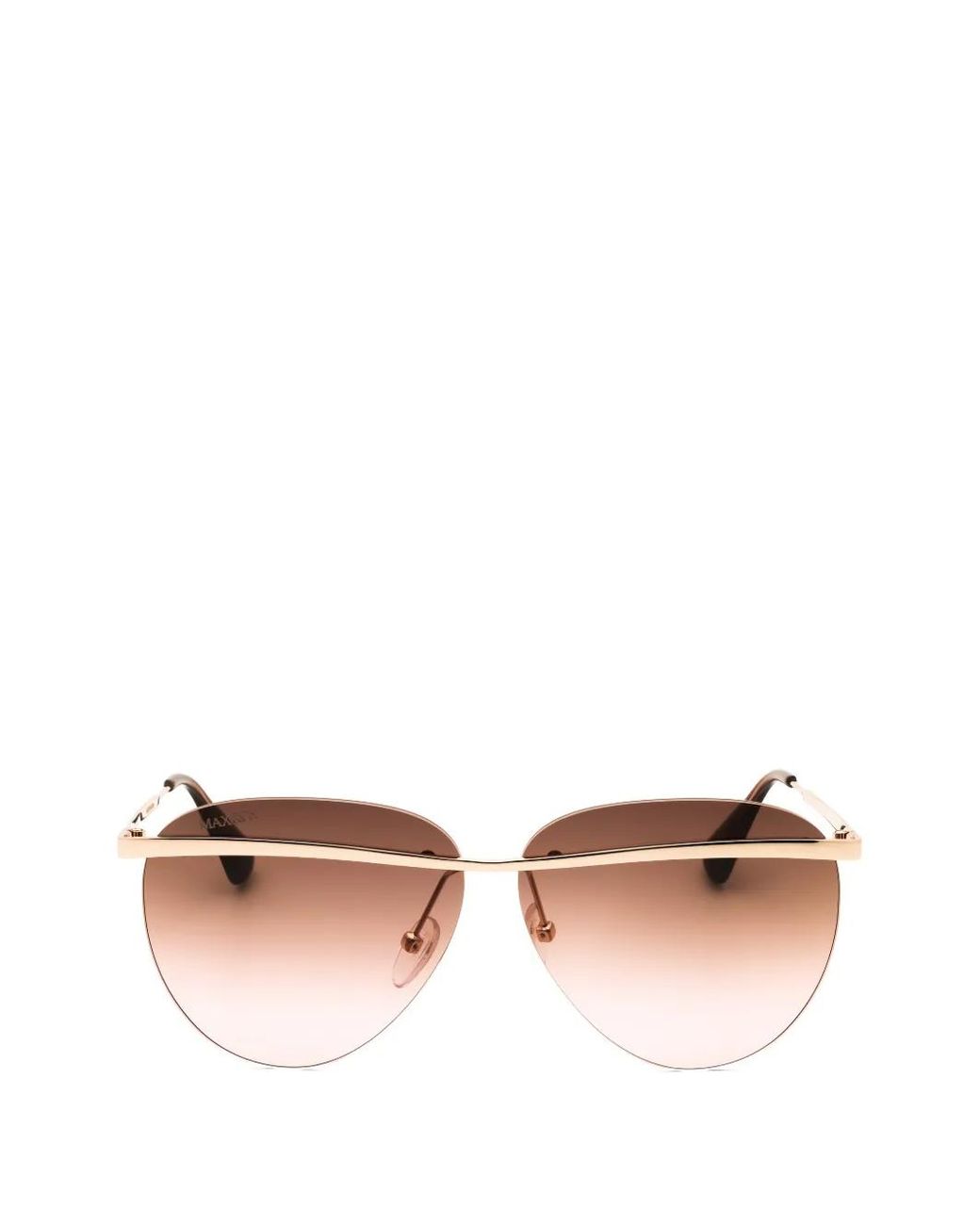 MAX&Co. Metallic Pilot-Frame Sunglasses