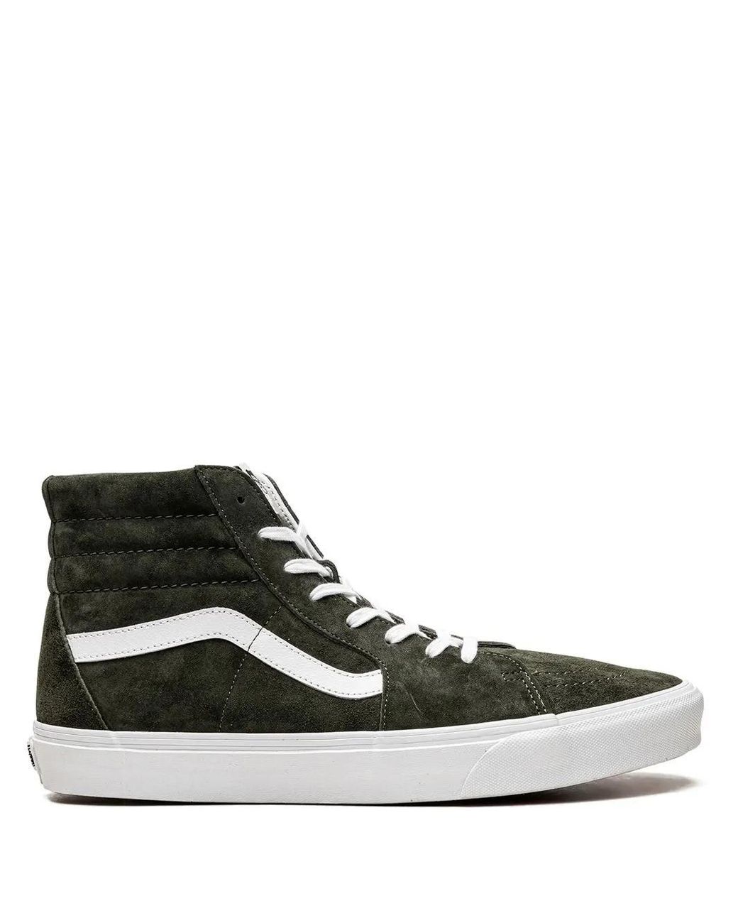 Vans Black Sk8 Hi Zamszowe Pig Suede Sneakers for men