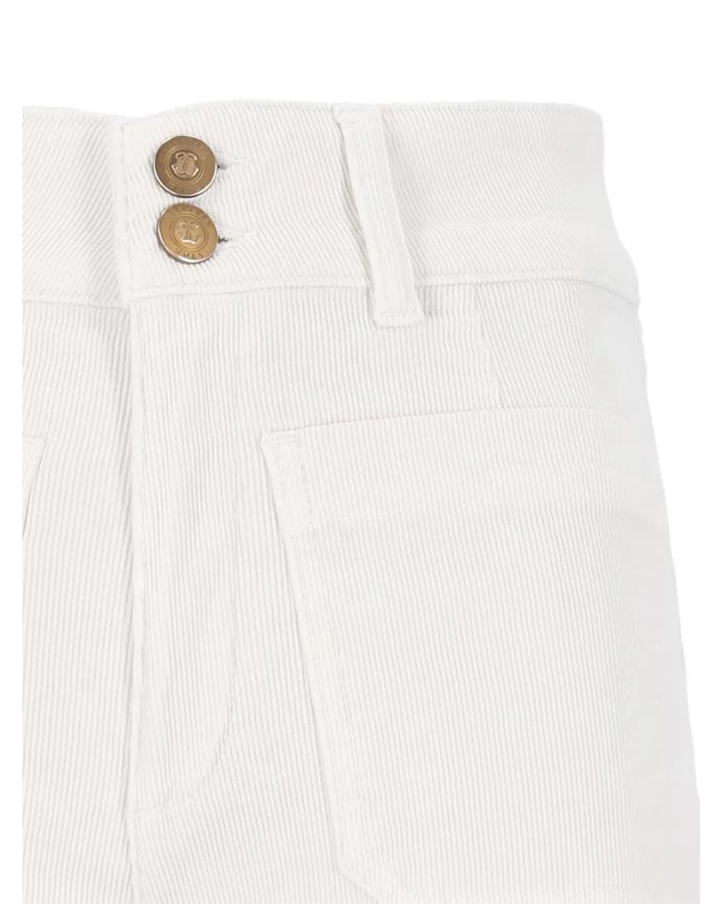 Seafarer White Jane Corduroy Jeans