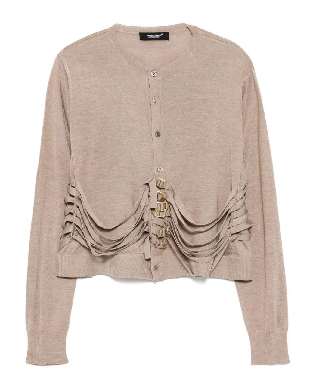 Undercover Natural Button-Up Cardigan