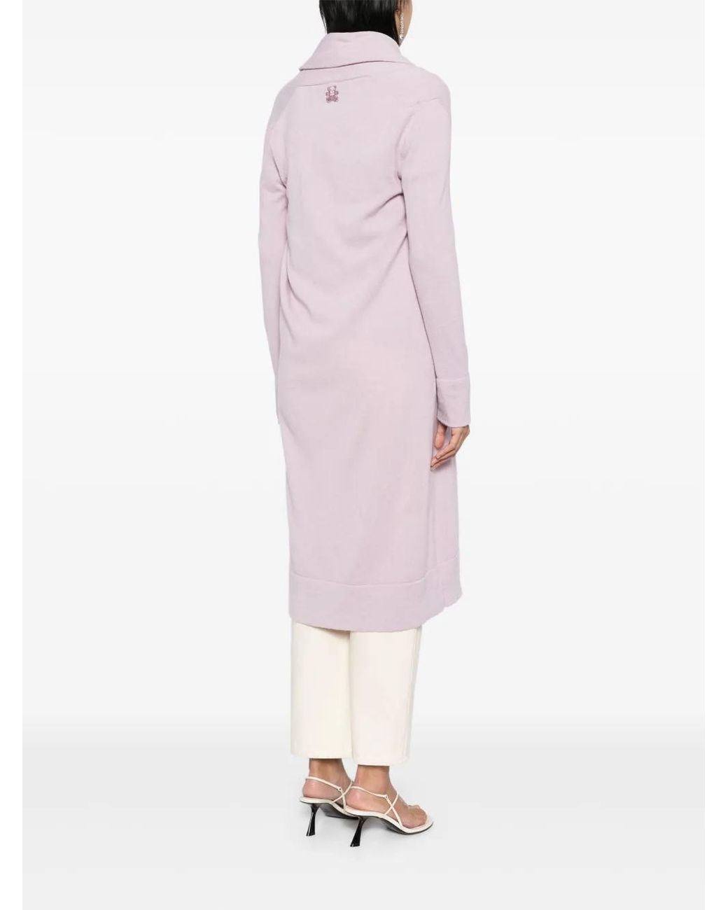 Teddy Cashmere Pink Venezia Cardi-Coat