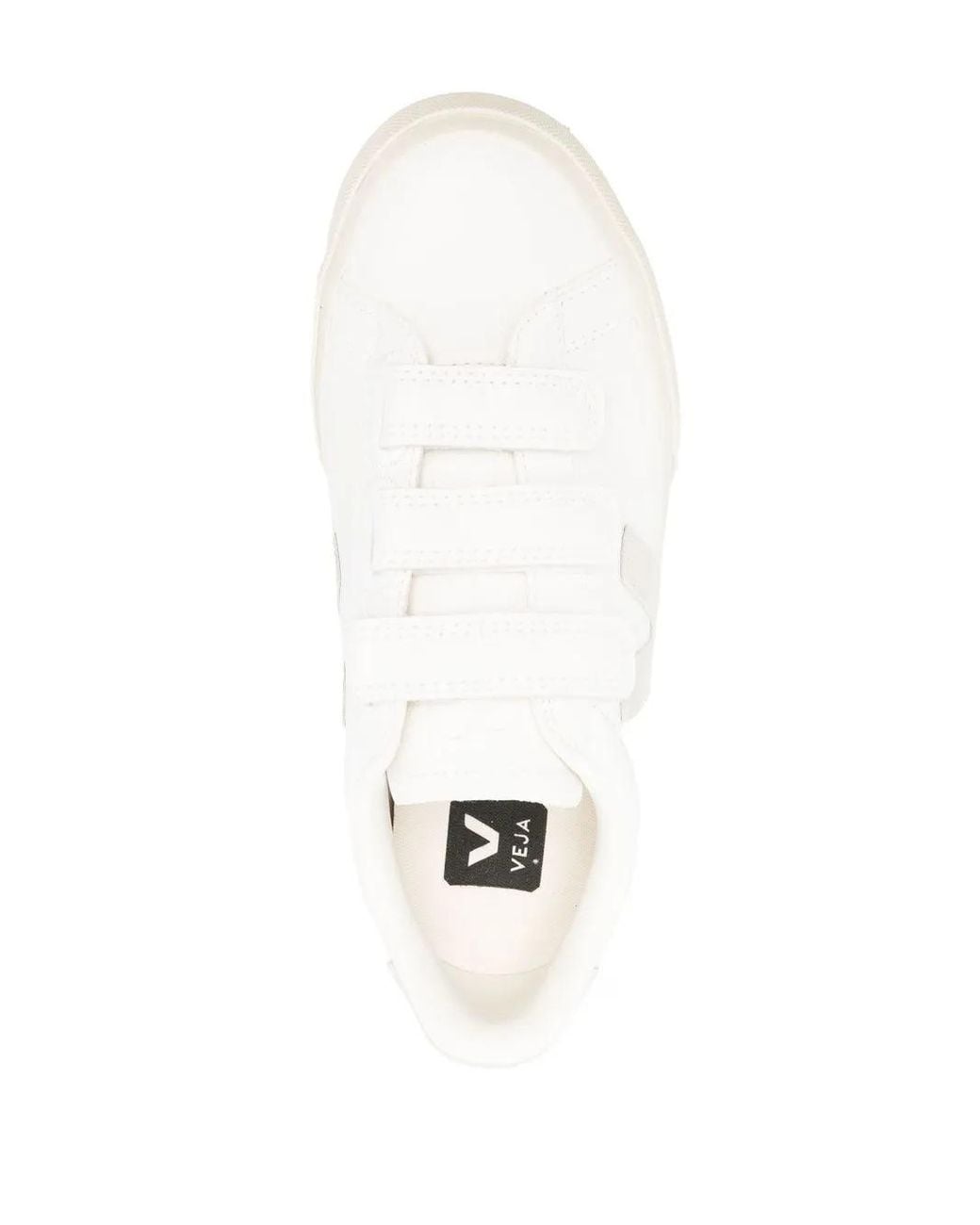 Veja White Recife Chromefree Touch-Strap Sneakers
