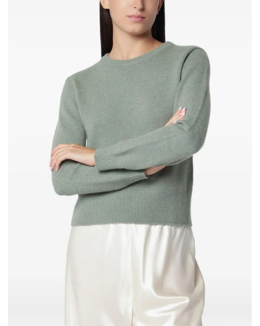 Extreme Cashmere Green Jeanne Cashmere Sweater