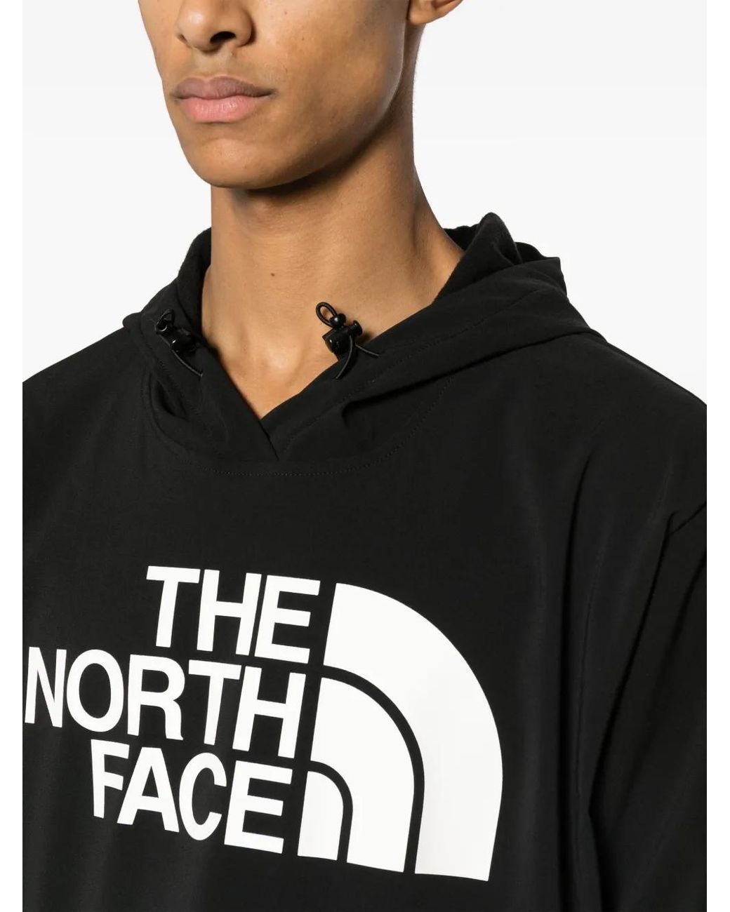 The North Face Black Tekno Logo-Appliqué Hoodie for men