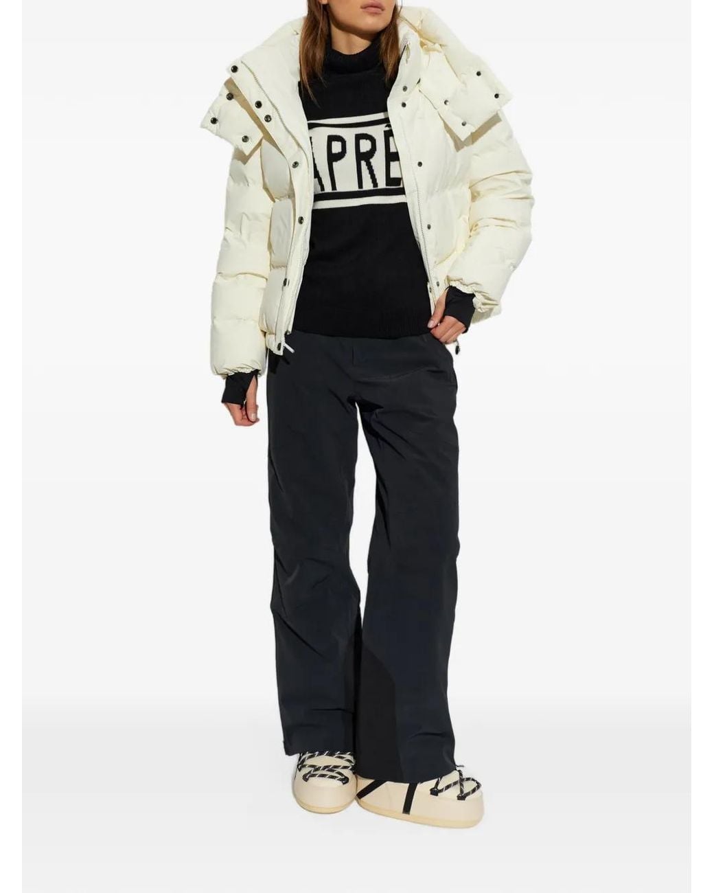 Perfect Moment White Moment Ski Down Jacket