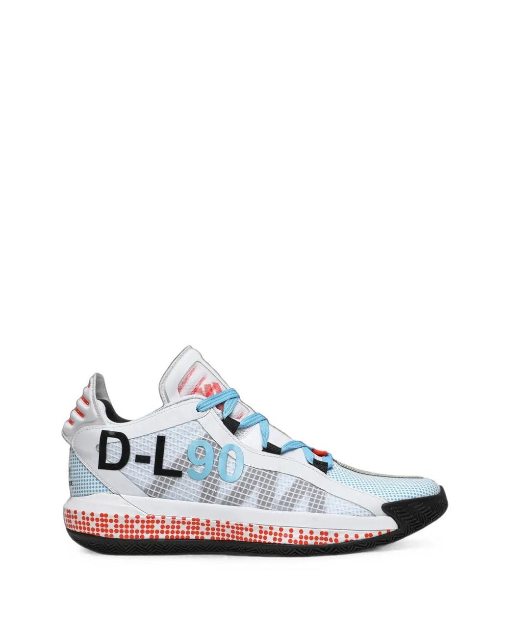 Adidas White X Pusha T Dame 6 I Am My Own Fan Sneakers for men
