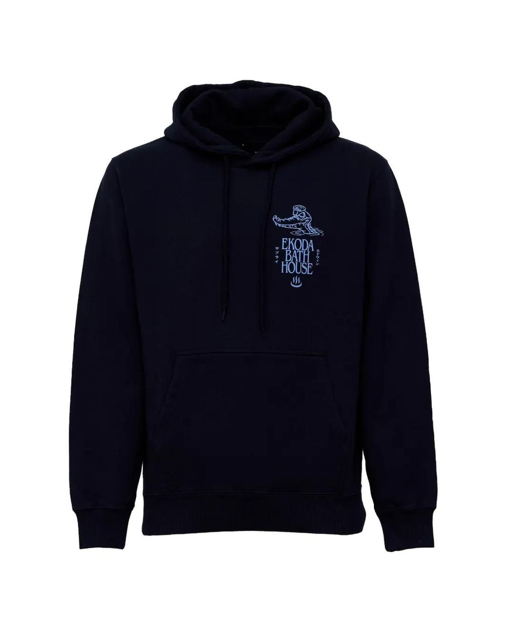 Edwin Blue Ekoda Bath House Hoodie for men