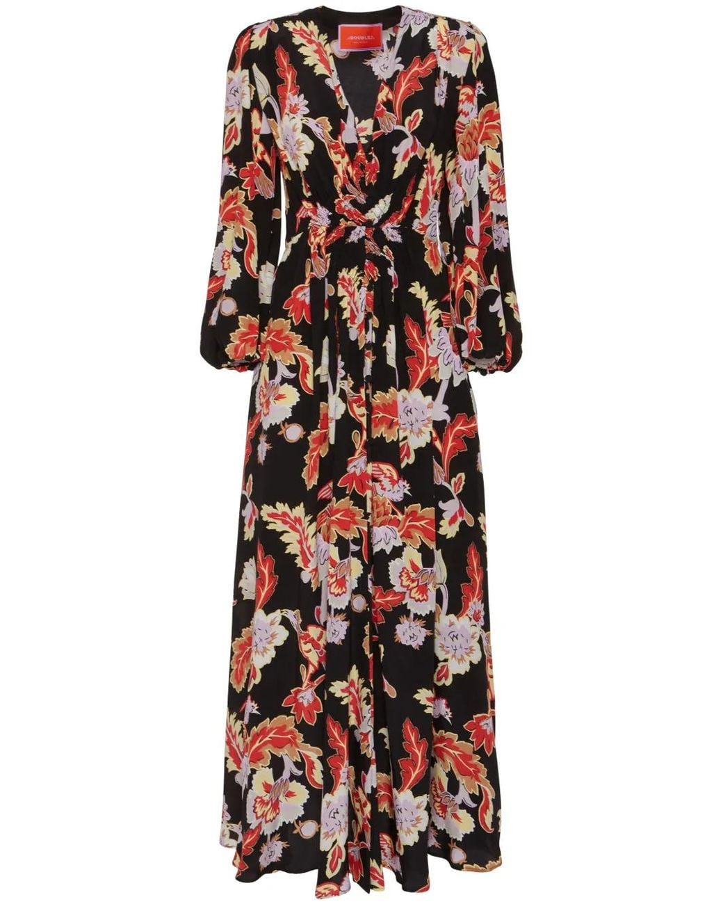 LaDoubleJ Black Camerino Maxi Dress