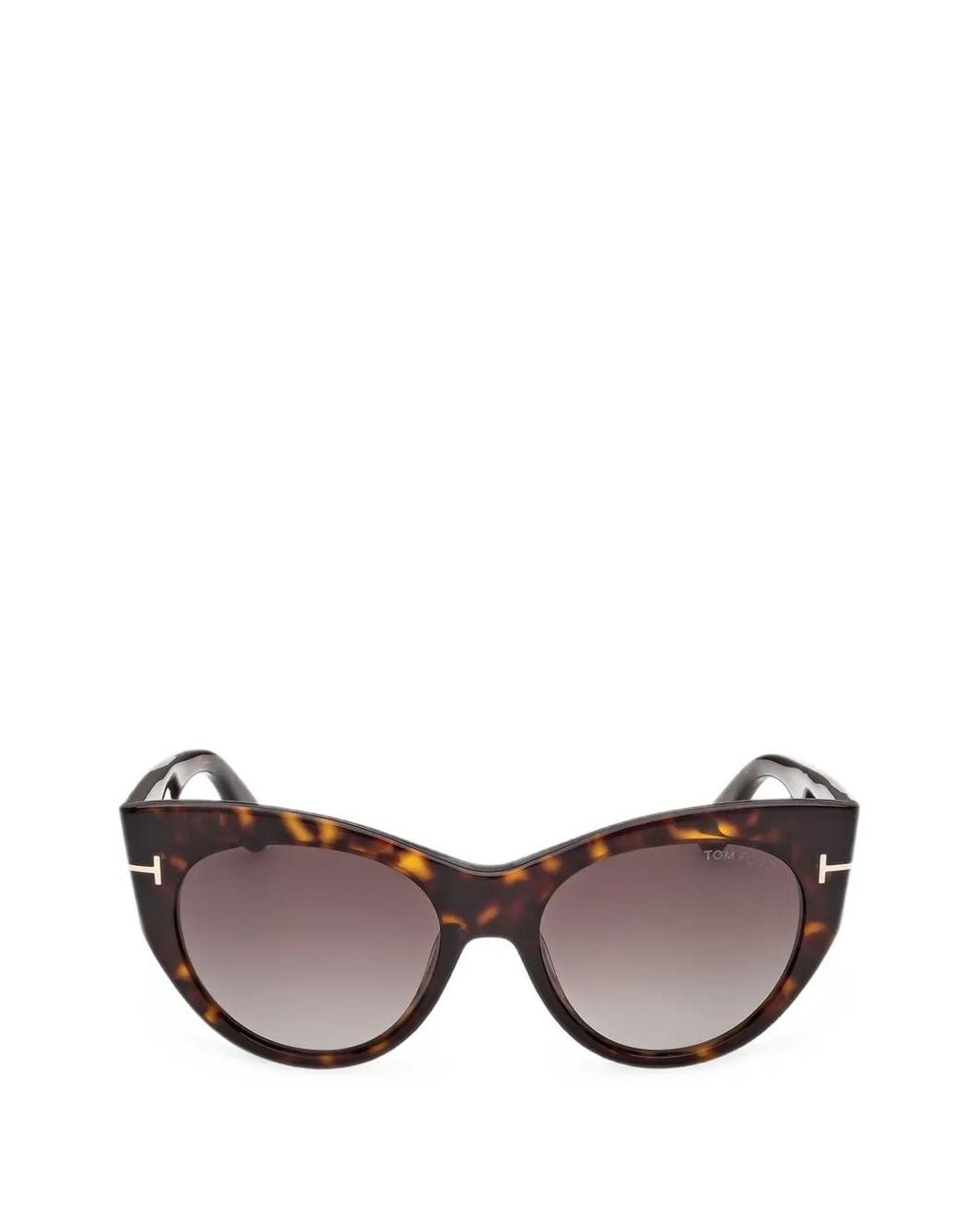 Tom Ford Brown Kristen Cat-Eye Frame Sunglasses