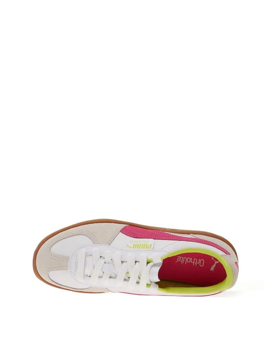 PUMA White Palermo Sneakers