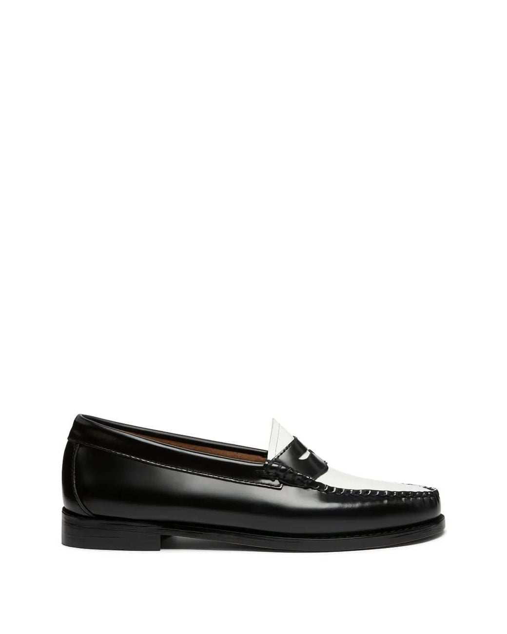G.H.BASS Black Weejuns Penny Loafers