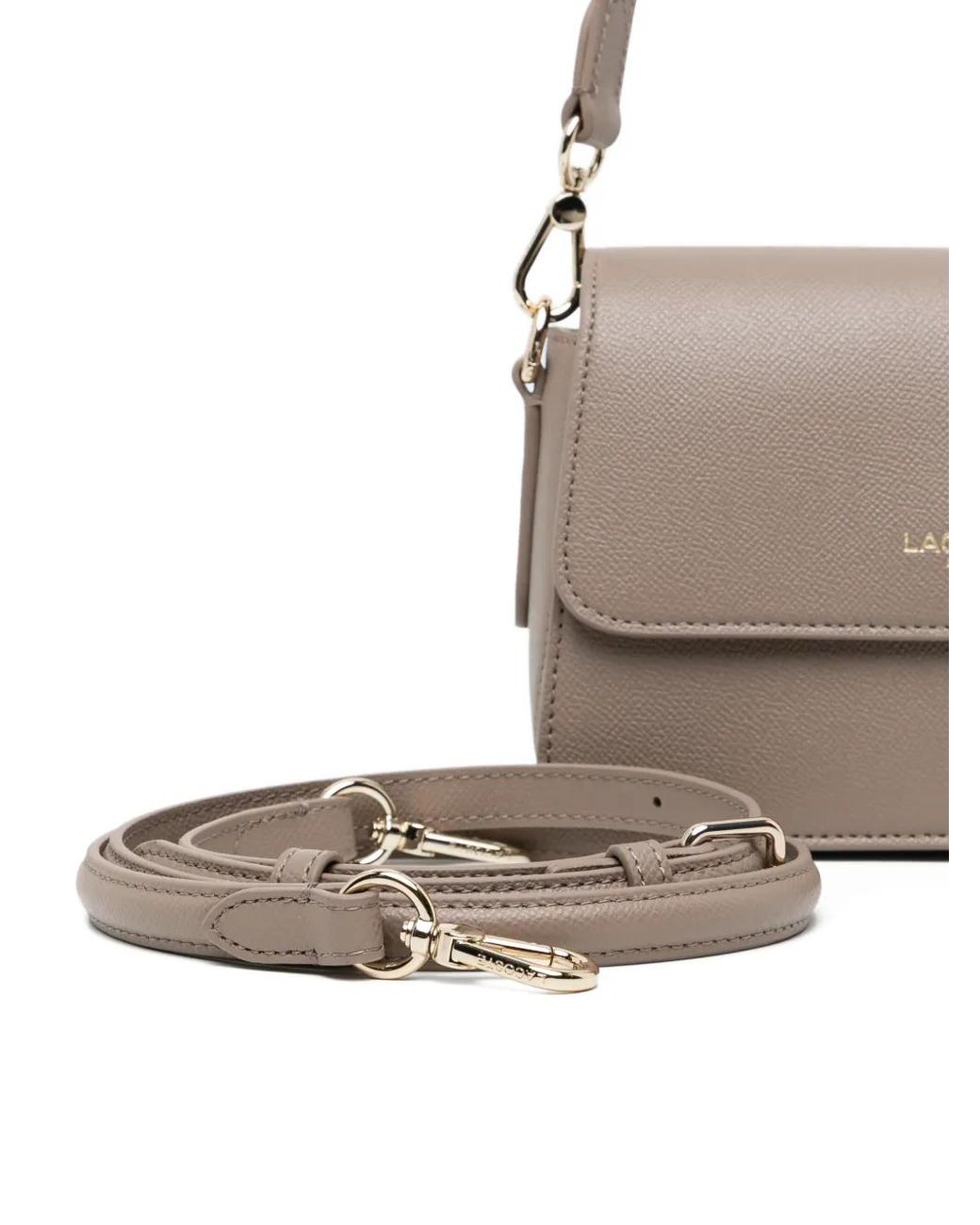 Lacoste Gray Champ-Elysees Tote Bag