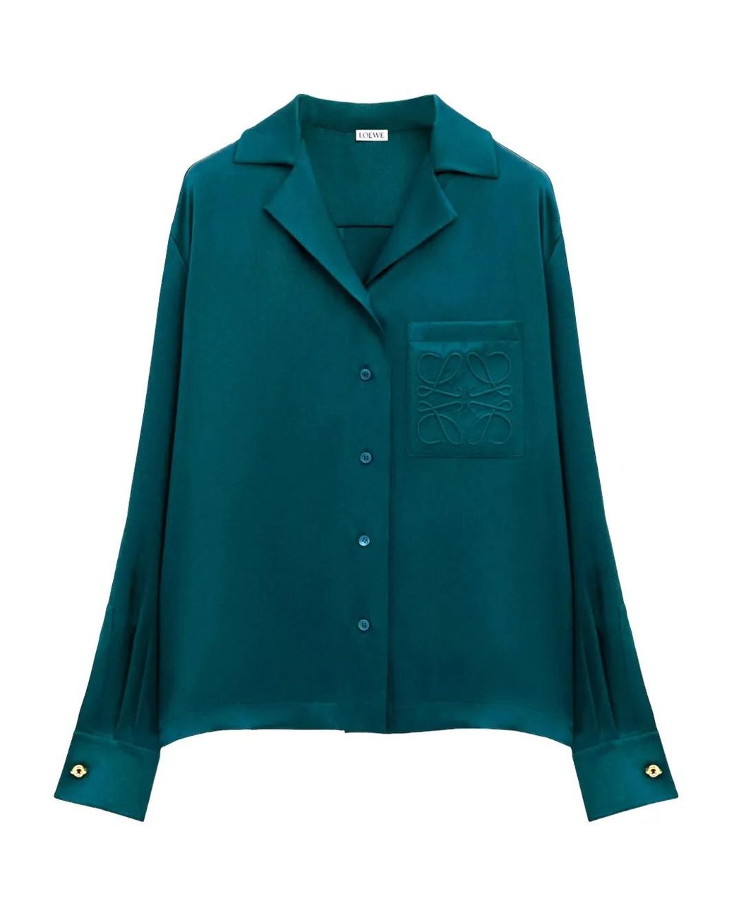 Loewe Green Pyjama Shirt