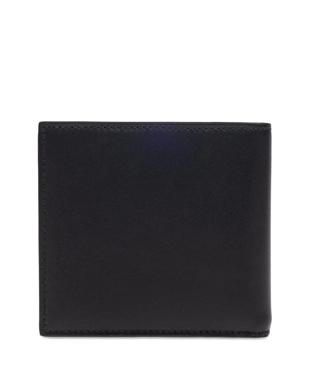 McQueen Black Bifold Wallet for men
