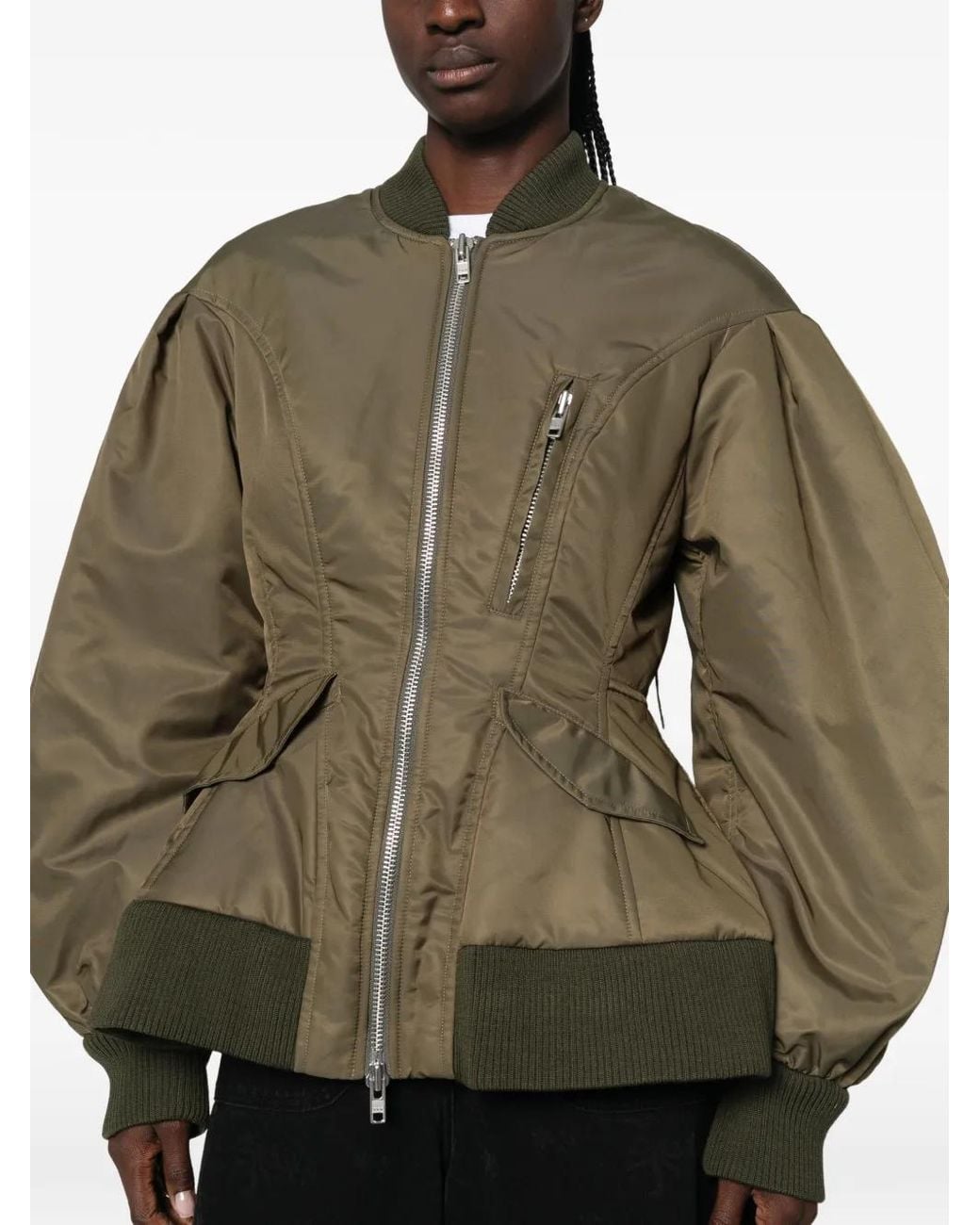 Bomber Imbottito di Simone Rocha in Green