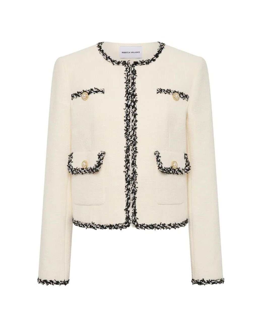 Rebecca Vallance Natural Jacquie Jacket