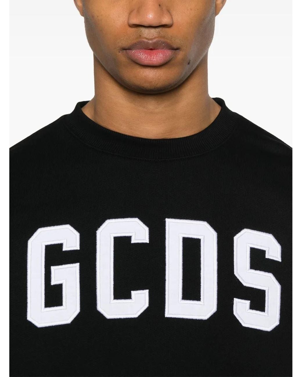 Sudadera Con Logo Gcds de hombre de color Black