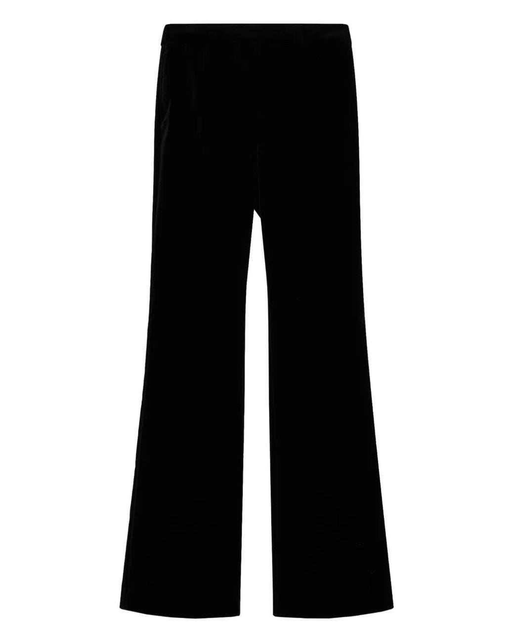 Max Mara Black Straight-Leg Trousers