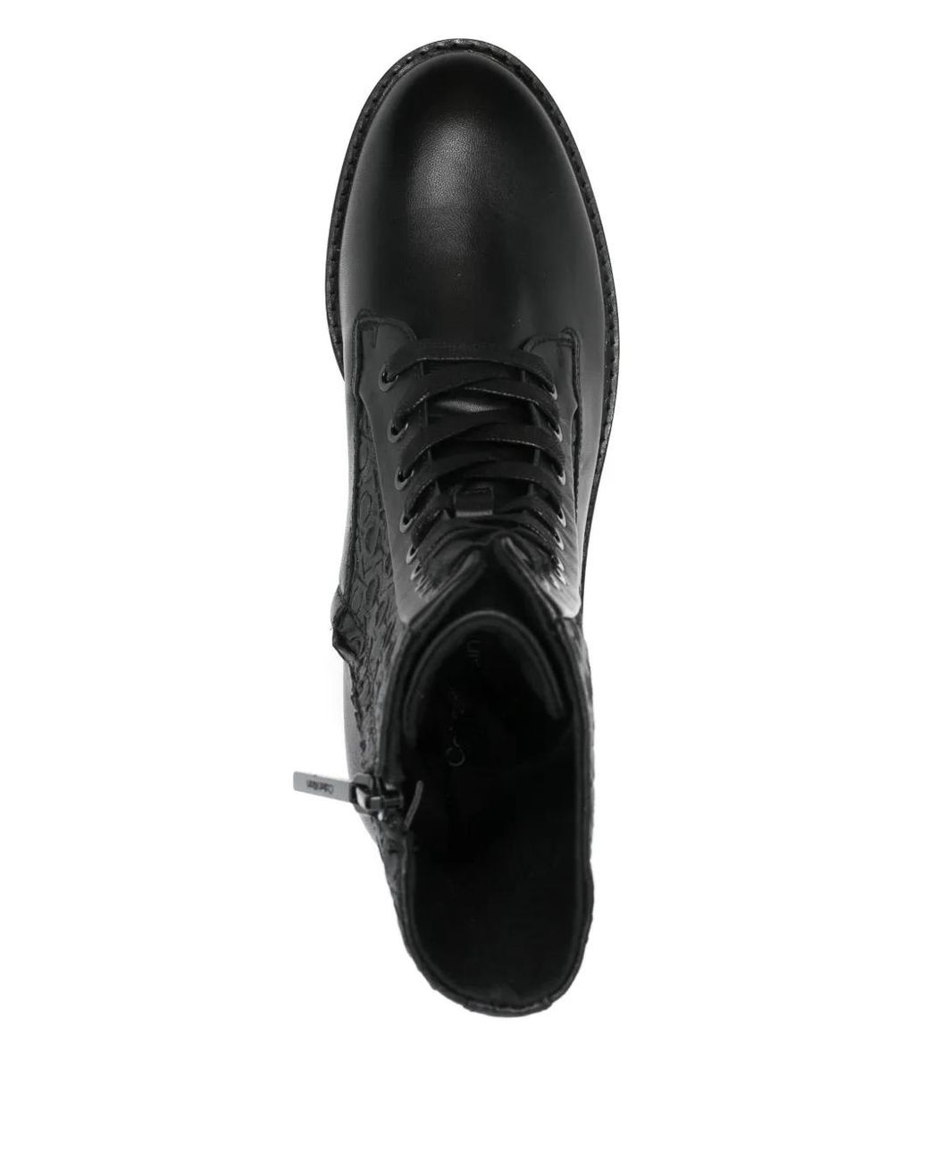 Calvin Klein Black Stiefel Mit Logo