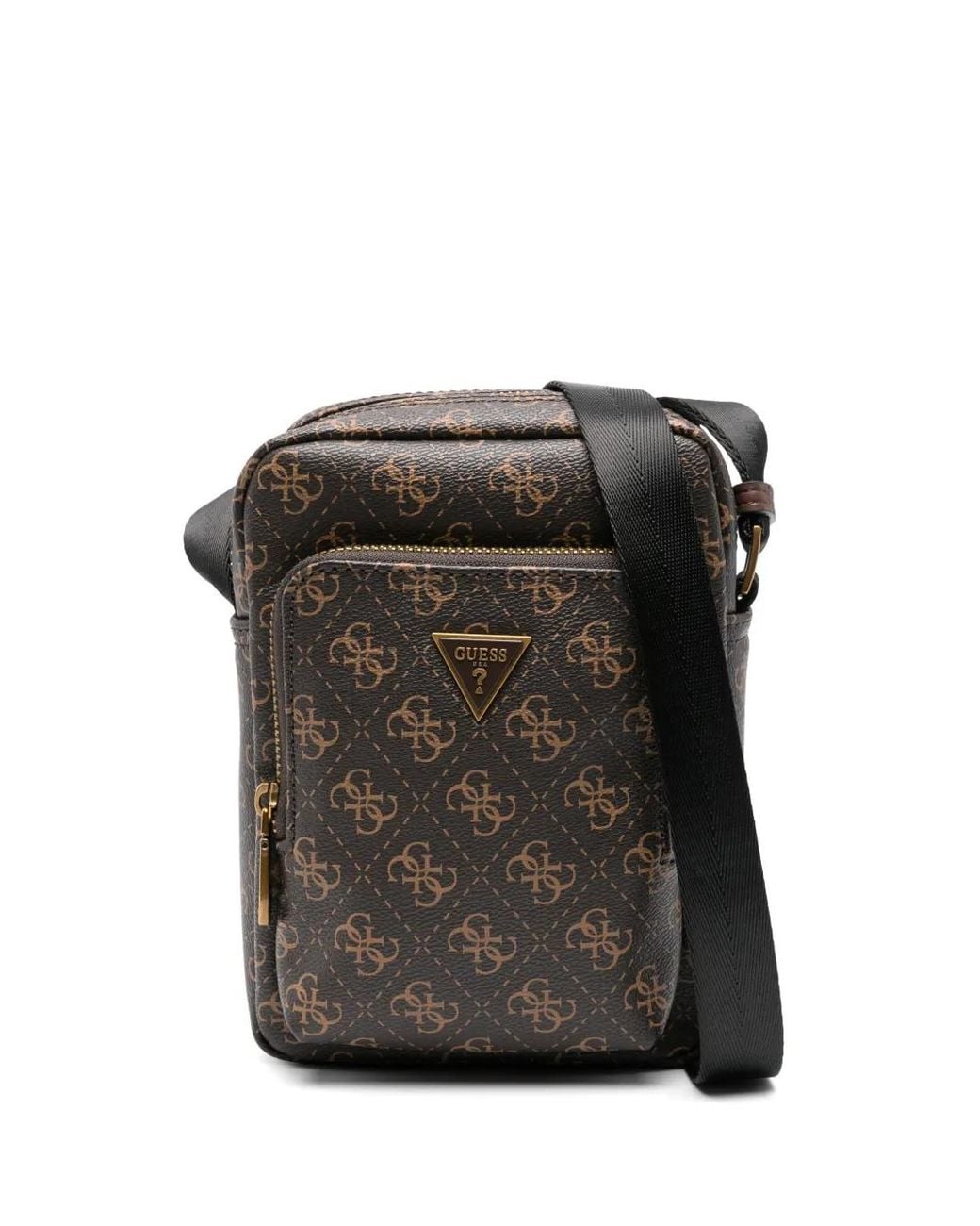 Guess Black Vezzola Smart Messenger Bag