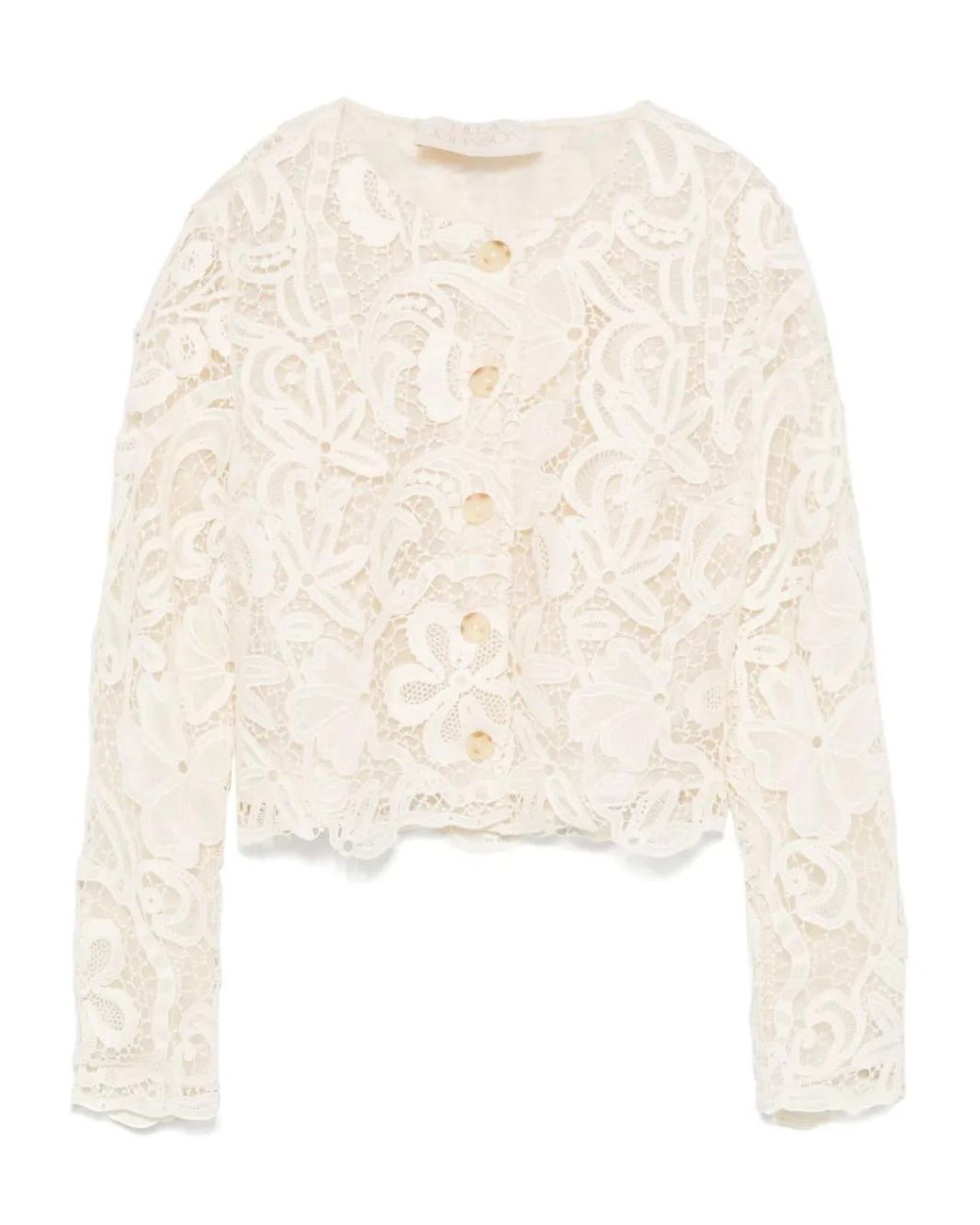 Ulla Johnson Natural Lace Jacket