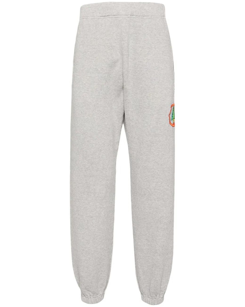 Undercover Gray Patch Sweatpants for men