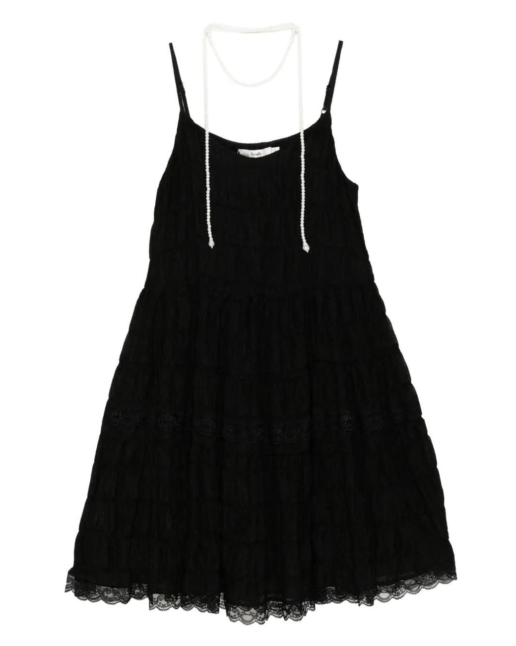 B+ AB Black Sleeveless Dress