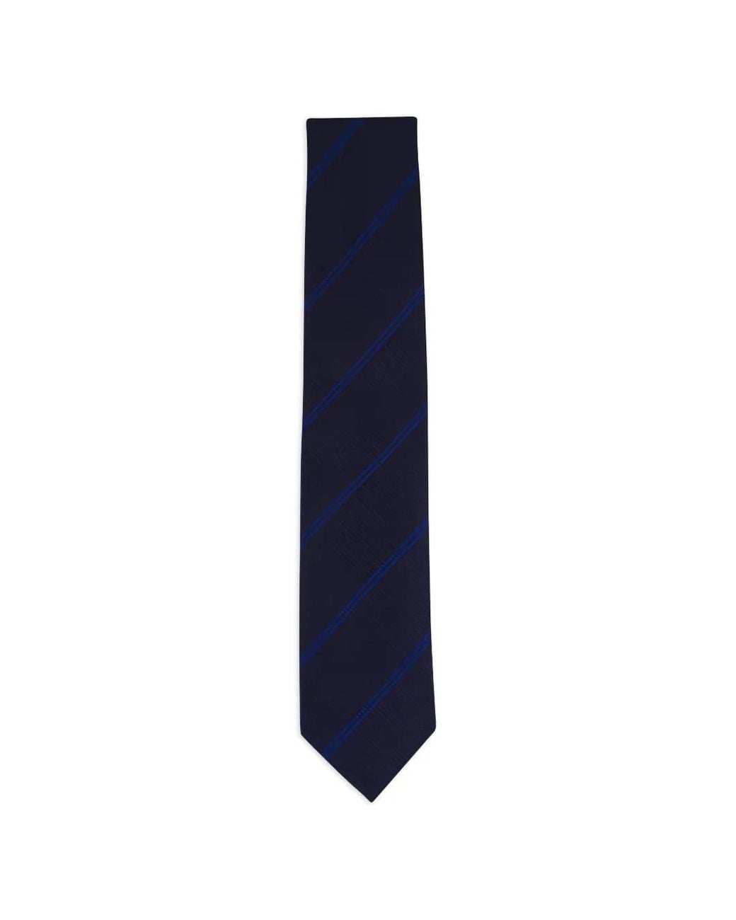 Tom Ford Blue Cravate À Rayures for men
