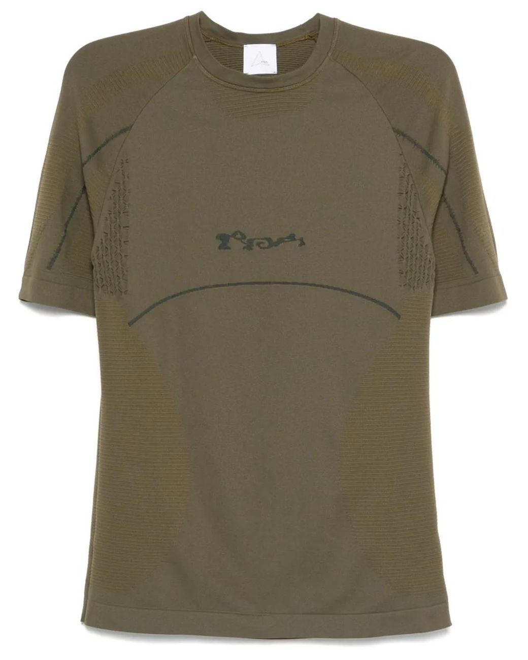 Roa Green Seamless T-Shirt for men