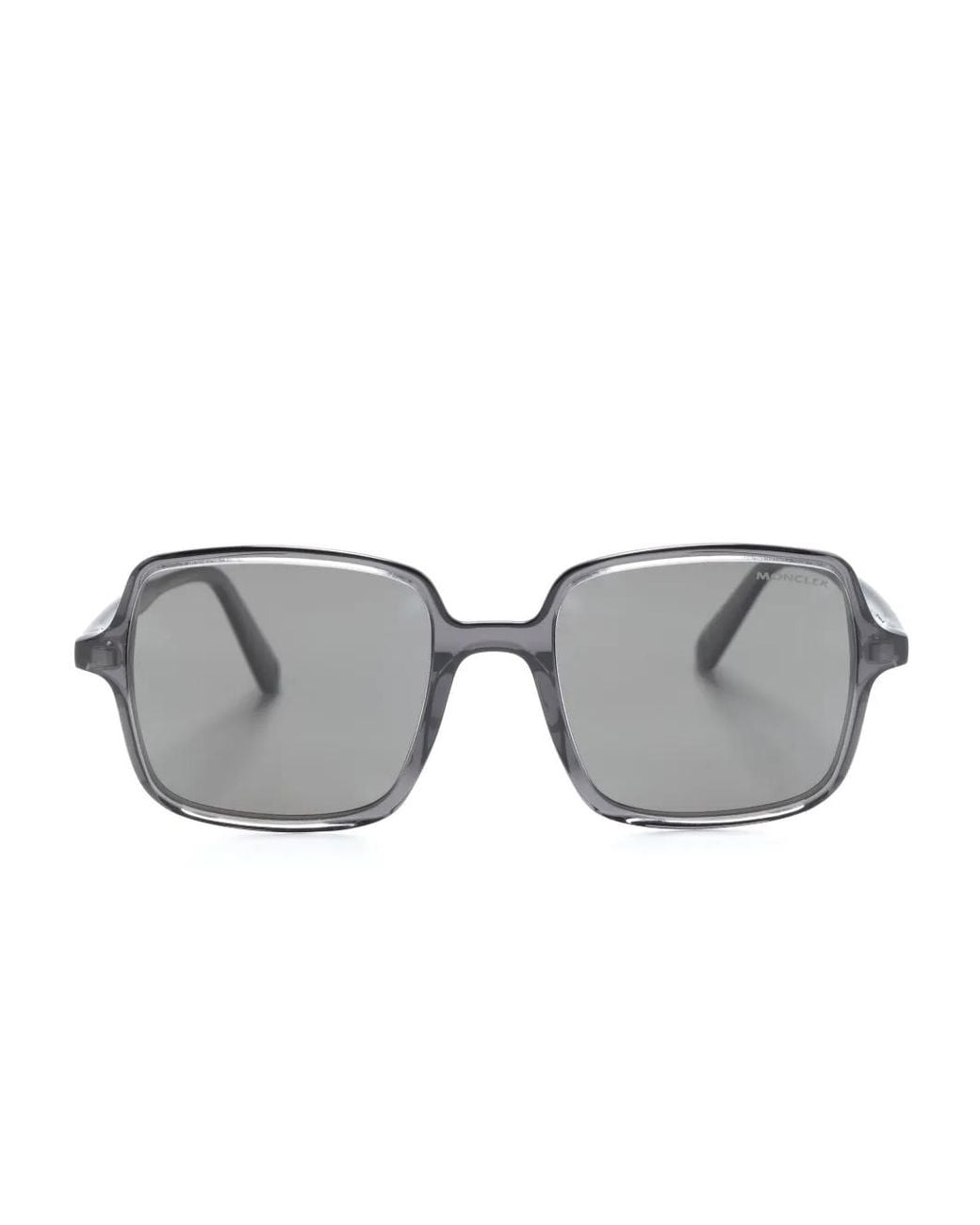 Moncler Gray Shadorn Square-Frame Sunglasses