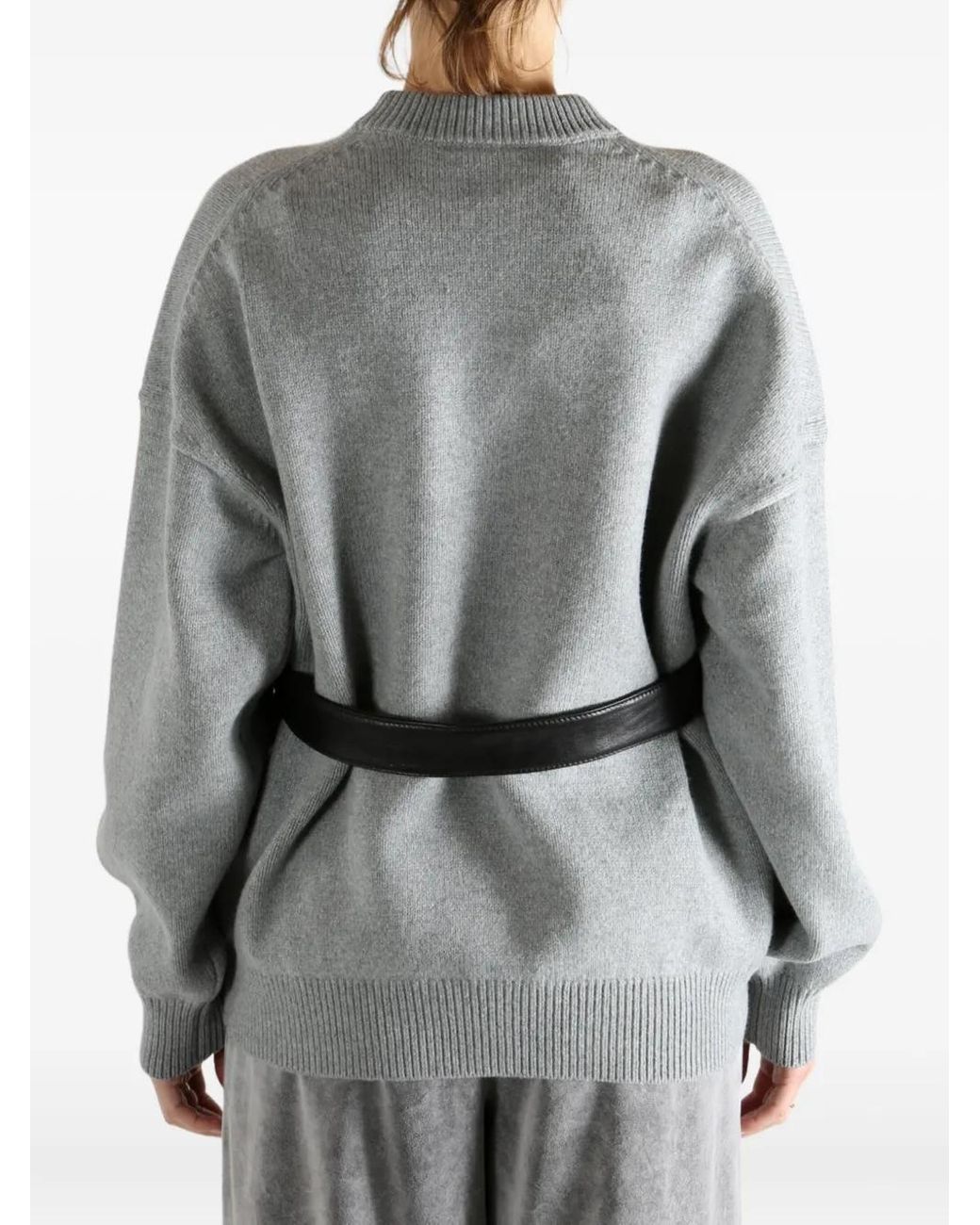 Alexander Wang Gray Detail Sweater